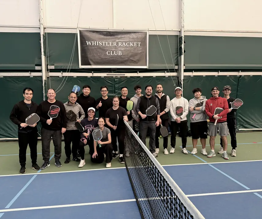 Pickleball coaching in Whistler